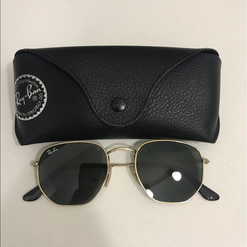 Ray ban hexagonal sunglasses